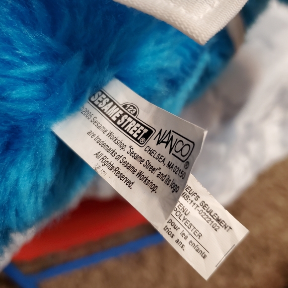 Cookie Chef Cookie Monster Sesame Street Plush Stuffed Animal Toy - Picture 4 of 4